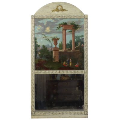 Regency-Konvexspiegel mit Adlerfigur, England, frühes 19. Jh